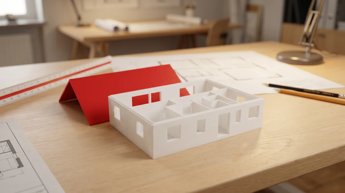 Cutaway floor-plan view with separable roof
